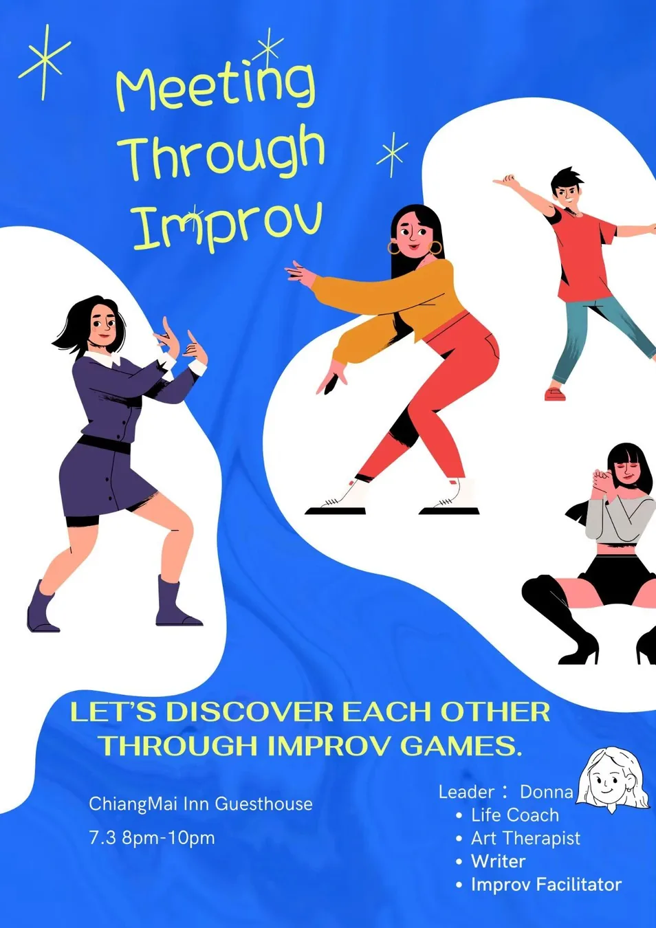 用即兴相遇：一场走心的探索游戏夜 Meeting Through Improv